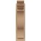 Ekena Millwork 6-in W x 12-in D x 24-in H Funston Trad Rough Cedar Woodgrain TimberThane Outlooker, Primed Tan OUTUR060X12X24FST04RCPR - alternate 5